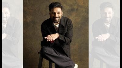 Vir Das kicks off 2026 with the spy caper, Happy Patel. Which he has co-directed, with Kavi Shastri. (SHOT BY ROHAN SHRESHTA) Vir Das kicks off 2026 with the spy caper, Happy Patel. Which he has co-directed, with Kavi Shastri. (SHOT BY ROHAN SHRESHTA)