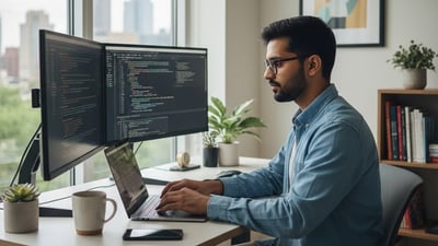 The man contrasted online narratives with his lived experience since moving to Bengaluru. (Representational image/Gemini AI generated) The man contrasted online narratives with his lived experience since moving to Bengaluru. (Representational image/Gemini AI generated)