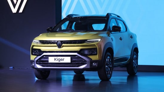 Renault updated the Kiger last year in the Indian market.
(Mohd Nasir for HT Auto)