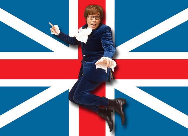 Austin Powers spoofed too-serious spy movies in his Shagadelic comedy. Austin Powers spoofed too-serious spy movies in his Shagadelic comedy.