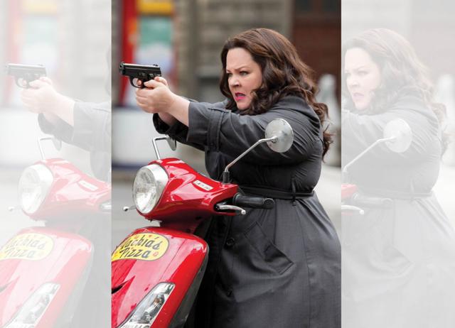 Melissa McCarthy as a spy? Oh, she had fun playing the chubby hero with tragic covers. Melissa McCarthy as a spy? Oh, she had fun playing the chubby hero with tragic covers.