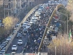 The protests were sparked by economic stagnation and high inflation