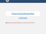 MSBTE Result Winter 2025 declared at msbte.ac.in, direct link to check here