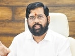 Mumbai, India - July 05, 2022: Chief Minister Eknath Shinde addresses the media during a press conference at BMC Disaster Management Department, BMC Headquarters, in Mumbai, India, on Tuesday, July 05, 2022. (Photo by Bhushan Koyande/HT Photo) (HT PHOTO) Mumbai, India - July 05, 2022: Chief Minister Eknath Shinde addresses the media during a press conference at BMC Disaster Management Department, BMC Headquarters, in Mumbai, India, on Tuesday, July 05, 2022. (Photo by Bhushan Koyande/HT Photo) (HT PHOTO)