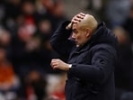 Manchester City trail Arsenal by four points at the top of the Premier League. 