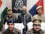 Yogesh Kumar, a retired warrant officer who retired on July 31, was shot dead by two unidentified bikers on a road near Ashok Vihar in Loni in the afternoon. (Sakib Ali/HT Photo)