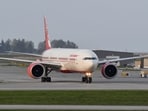 File photo: An Air India aircraft at Vancouver International Airport in Richmond, British Columbia, Canada 