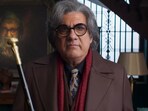 Boman Irani in a still from The Raja Saab. Boman Irani in a still from The Raja Saab.