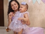 Drashti Dhami shared a series of pictures with her daughter. Drashti Dhami shared a series of pictures with her daughter.