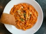 Using lentil pasta helps boost the protein content of the recipe, shares Vanshika Khurana.(Unsplash)