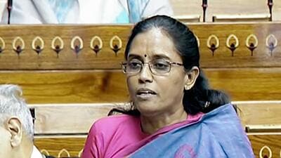 “The events unfolding in the Tamil Nadu Congress are a source of profound concern,” Jothimani said in a long post on X. (Sansad TV) “The events unfolding in the Tamil Nadu Congress are a source of profound concern,” Jothimani said in a long post on X. (Sansad TV)