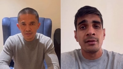 Sunil Chhetri, Gurpreet Singh Sandhu and other ISL players sent a joint plea to FIFA. (Instagram) Sunil Chhetri, Gurpreet Singh Sandhu and other ISL players sent a joint plea to FIFA. (Instagram)
