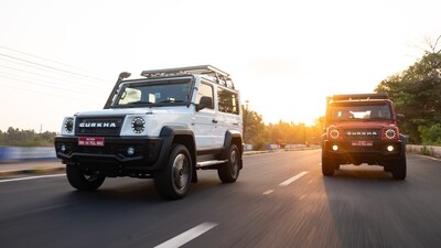 Force Gurkha uses a 2.6-litre turbo diesel engine. Force Gurkha uses a 2.6-litre turbo diesel engine.