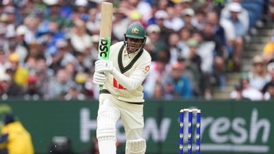 Usman Khawaja draws the curtain on his career, having made the most of his opportunities. (REUTERS)