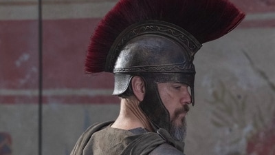 Matt Damon's first look from Christopher Nolan's The Odyssey. Matt Damon's first look from Christopher Nolan's The Odyssey.