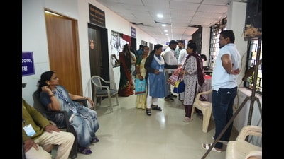 The party has launched an aggressive campaign involving door-to-door outreach, public meetings, and targeted campaigning across the city. (MAHENDRA KOLHE/ HT)