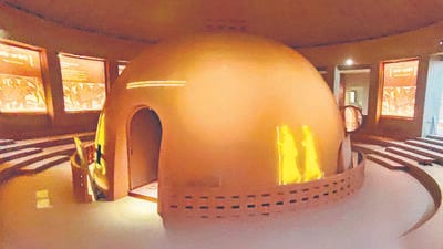 The relics at the exhibition are said to be among the most significant Buddhist finds ever made in India. (Vipin Kumar/HT Photo) The relics at the exhibition are said to be among the most significant Buddhist finds ever made in India. (Vipin Kumar/HT Photo)
