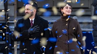 Mamdani was officially sworn in at midnight by New York Attorney General Letitia James at the Old City Hall subway station in a private ceremony. (Getty Images via AFP) Mamdani was officially sworn in at midnight by New York Attorney General Letitia James at the Old City Hall subway station in a private ceremony. (Getty Images via AFP)