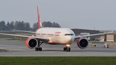 File photo: An Air India aircraft at Vancouver International Airport in Richmond, British Columbia, Canada (REUTERS)