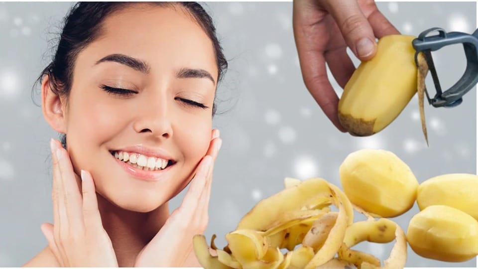ত্বকে আলুর খোসার ব্যবহার।