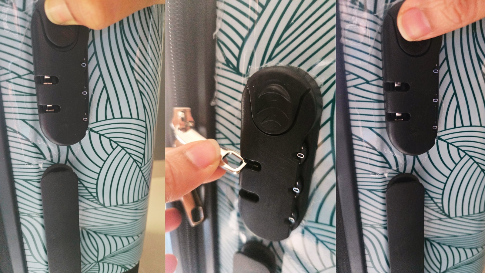 My constant struggle with the zip and lock on the suitcase. (Hindustan Times) My constant struggle with the zip and lock on the suitcase. (Hindustan Times)