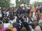 According to the FIR registered, a second-year BSc nursing student alleged that the director called her while she was walking towards her hostel and offered to show the content on a tablet. (HT Photo for representation)