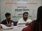 Senior leaders of National Citizen Party (NCP) take interview of an aspiring candidate to find out the right choice for the country's upcoming national election.