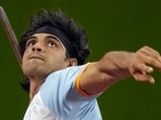 File photo of India’s javelin ace and double Olympic medallist Neeraj Chopra. (PTI)
