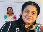 She started her weightlifting journey in 2023. She started her weightlifting journey in 2023.