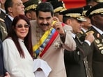 While talking about the whereabouts of Maduro and his wife Cilia Flores, Trump said they were aboard a US warship and will face prosecution in New York. While talking about the whereabouts of Maduro and his wife Cilia Flores, Trump said they were aboard a US warship and will face prosecution in New York.