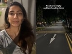An Indian woman shared a video of walking alone at 3 am in Singapore.