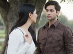 Ikkis box office collection day 3: Agastya Nanda and Simar Bhatia in a still from the film. Ikkis box office collection day 3: Agastya Nanda and Simar Bhatia in a still from the film.