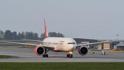Air India flight 185 arrives from New Delhi at Vancouver International Airport in Richmond, British Columbia, Canada. (REUTERS) Air India flight 185 arrives from New Delhi at Vancouver International Airport in Richmond, British Columbia, Canada. (REUTERS)