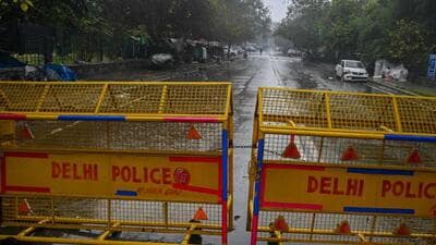 Based on the complaint on Friday, a case of extortion and firing was registered at Begumpur police station. (AFP)