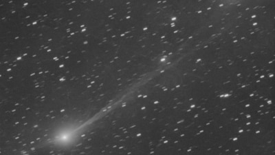 This photo provided by Gianluca Masi shows the interstellar comet 3I/Atlas as it streaks through space, 190 million miles from Earth, on Nov 19, 2025. (AP) This photo provided by Gianluca Masi shows the interstellar comet 3I/Atlas as it streaks through space, 190 million miles from Earth, on Nov 19, 2025. (AP)