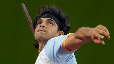 File photo of India’s javelin ace and double Olympic medallist Neeraj Chopra. (PTI) File photo of India’s javelin ace and double Olympic medallist Neeraj Chopra. (PTI)