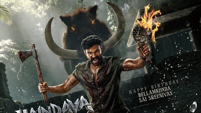 హైందర పోస్టర్ లో బెల్లంకొండ శ్రీనివాస్ (x/BSaiSreenivas) హైందర పోస్టర్ లో బెల్లంకొండ శ్రీనివాస్ (x/BSaiSreenivas)