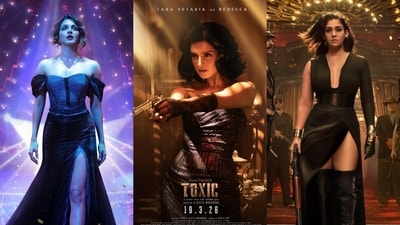 Kiara Advani, Tara Sutaria and Nayanthara's first look posters for Toxic Kiara Advani, Tara Sutaria and Nayanthara's first look posters for Toxic