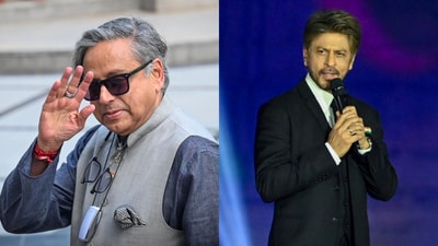 Tharoor said that “cricket should not be made to bear the burden” for attacks on minorities in Bangladesh. (Sanchit Khanna HT Photo/PTI) Tharoor said that “cricket should not be made to bear the burden” for attacks on minorities in Bangladesh. (Sanchit Khanna HT Photo/PTI)