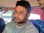 File photo of actor Darshan Thoogudeepa 