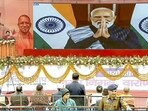 PM Modi inaugurated the event in the presence of chief minister Yogi Adityanath (@NarendraModi)