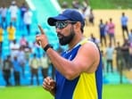 Mohammed Shami in a training session with Bengal during the Syed Mushtaq Ali Trophy,