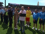 Ahmed al-Ahmed, who took down the shooter during Bondi Beach, shooting was honoured along with other responders and emergency service personnel.