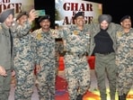 Sunny Deol bonding with BSF Jawans at Border 2 song launch event. Sunny Deol bonding with BSF Jawans at Border 2 song launch event.