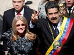 File photo of Venezuela's President Nicolas Maduro and his wife Cilia Flores. The two were captured after overnight US military operations and flown to New York City.
