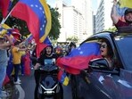 Venezuelans living in Panama celebrate after U.S. President Donald Trump said the U.S. has struck Venezuela and captured its President Nicolas Maduro and his wife Cilia Flores, in Panama City, Panama January 3, 2026. (REUTERS/ Enea Lebrun TPX IMAGES OF THE DAY)