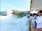 Palamuru–Rangareddy Lift Irrigation Scheme (PRLIS) being built on Krishna River