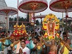 తిరుమలలో వైభవంగా ప్రణయ కలహోత్సవం