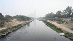 Currently, Noida has eight STPs, located in sectors 50, 54, 123, and 168, having a capacity to treat 210 million litre per day (mld) wastewater. These STPs, however, trap, treat, and empty treated wastewater into storm water drains, of residential, commercial, industrial and other planned areas including villages. (Sunil Ghosh/HT Photo)