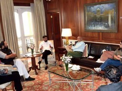 న్యాయవాది అభిషేక్ మను సింఘ్వీతో సీఎం రేవంత్ రెడ్డి భేటీ